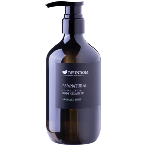 98% Natural SLS/SLES Free Body Cleanser 500ml Reunrom Aromatic Mint