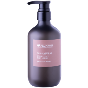 98% Natural Concentrate Body Lotion 500ml Reunrom Energizing Wood