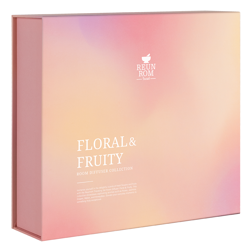 Traveling Set Room Diffuser 30ml x 4Pcs Reunrom Floral & Fruity - Image 3