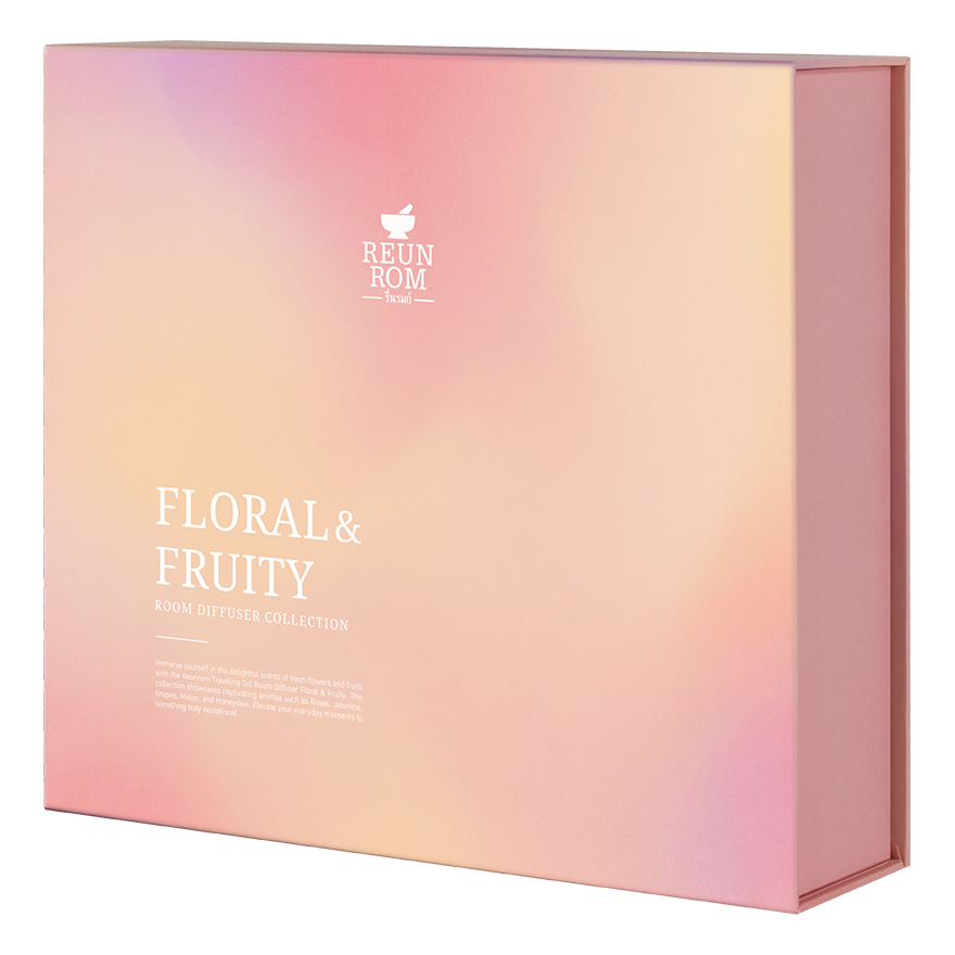 Traveling Set Room Diffuser 30ml x 4Pcs Reunrom Floral & Fruity - Image 4