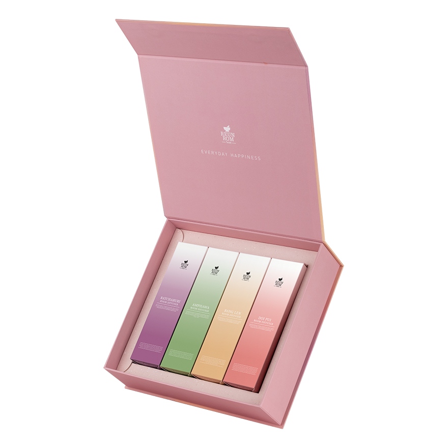 Traveling Set Room Diffuser 30ml x 4Pcs Reunrom Floral & Fruity - Image 7