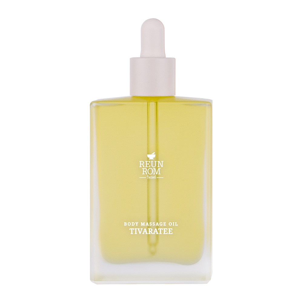 Body Massage Oil 110ml Reunrom Tivaratee