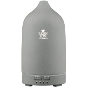 معطر جو كهربائي سيراميكي Reunrom بلون الفحم